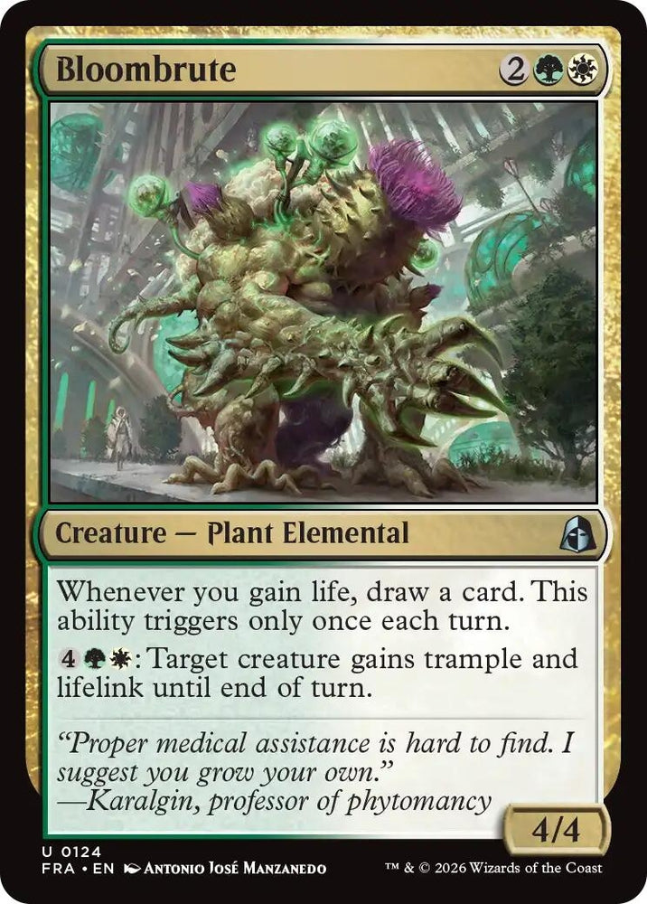 Image for Bloombrute (124) [Reality Fracture] (FRA) - Magic: The Gathering