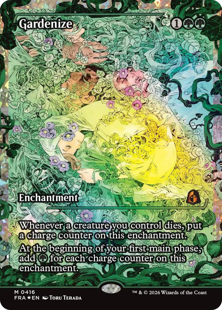 Image for Gardenize (Showcase) (Fracture Foil) (0416) (416) [Reality Fracture] (FRA) - Magic: The Gathering