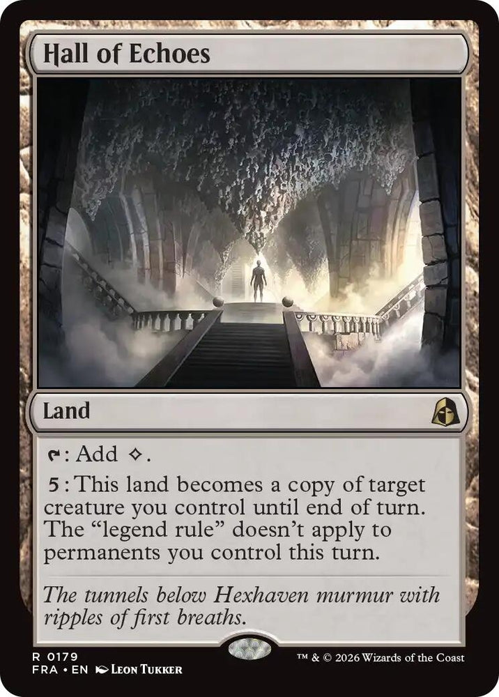 Image for Hall of Echoes (179) [Reality Fracture] (FRA) - Magic: The Gathering