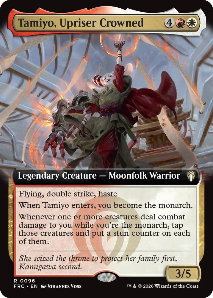 Image for Tamiyo, Upriser Crowned (Extended Art) [Commander: Reality Fracture] (FRC) - Magic: The Gathering