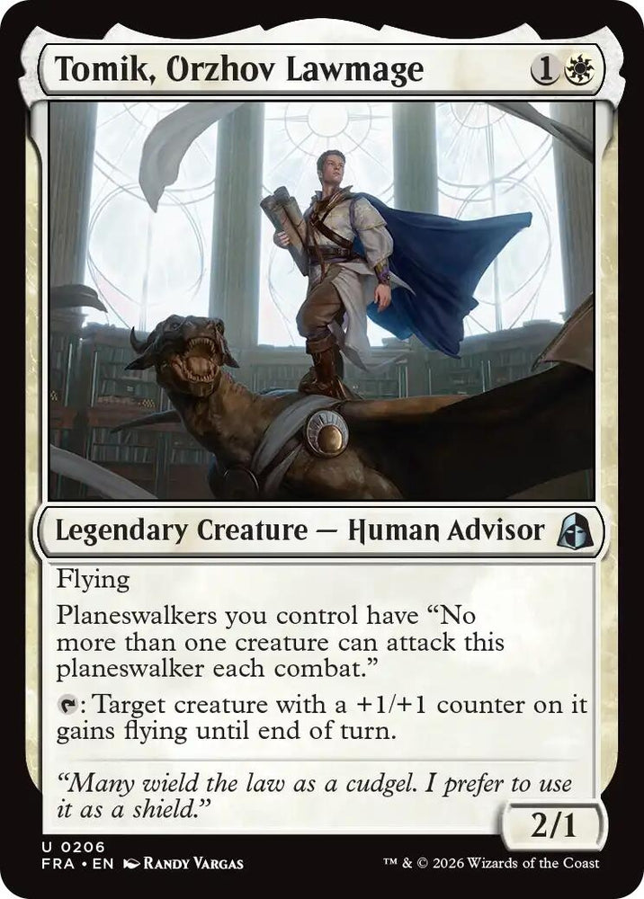 Image for Tomik, Orzhov Lawmage (206) [Reality Fracture] (FRA) - Magic: The Gathering