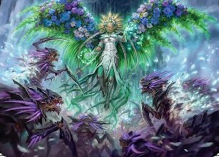 Image for Kindred Judgment Art Card [Art Series: Reality Fracture] (ASFRA) - Magic: The Gathering
