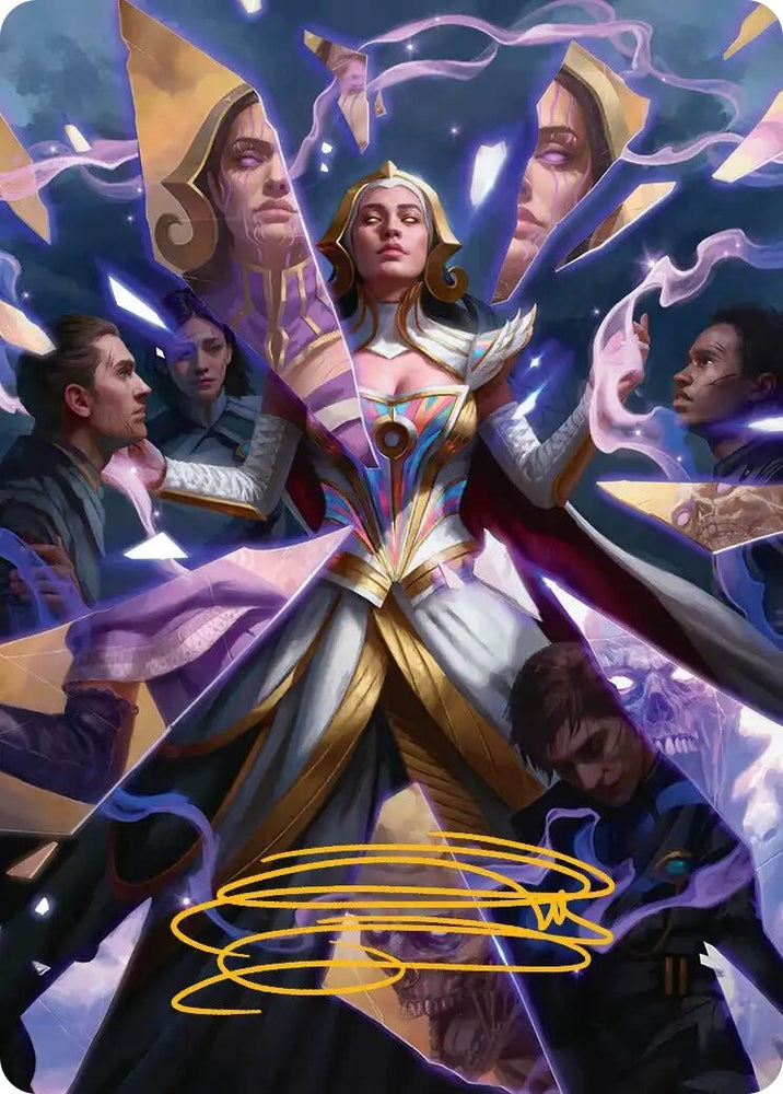 Image for Return to the Light Realms Art Card (5/54) (Gold-Stamped Signature) [Art Series: Reality Fracture] (ASFRA) - Magic: The Gathering