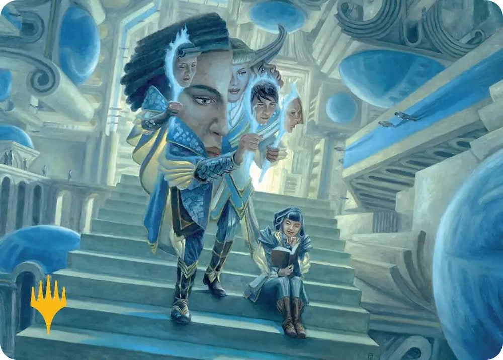 Image for Theorist's Proxy Art Card (Gold-Stamped) [Art Series: Reality Fracture] (ASFRA) - Magic: The Gathering
