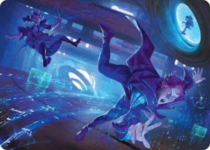 Image for Cruel Calculations Art Card [Art Series: Reality Fracture] (ASFRA) - Magic: The Gathering