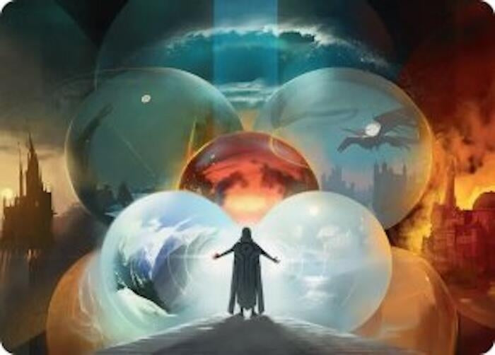 Image for Jace's Machinations Art Card [Art Series: Reality Fracture] (ASFRA) - Magic: The Gathering