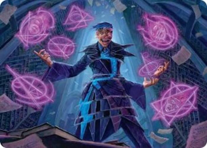 Image for Dark Matter Manipulator Art Card [Art Series: Reality Fracture] (ASFRA) - Magic: The Gathering
