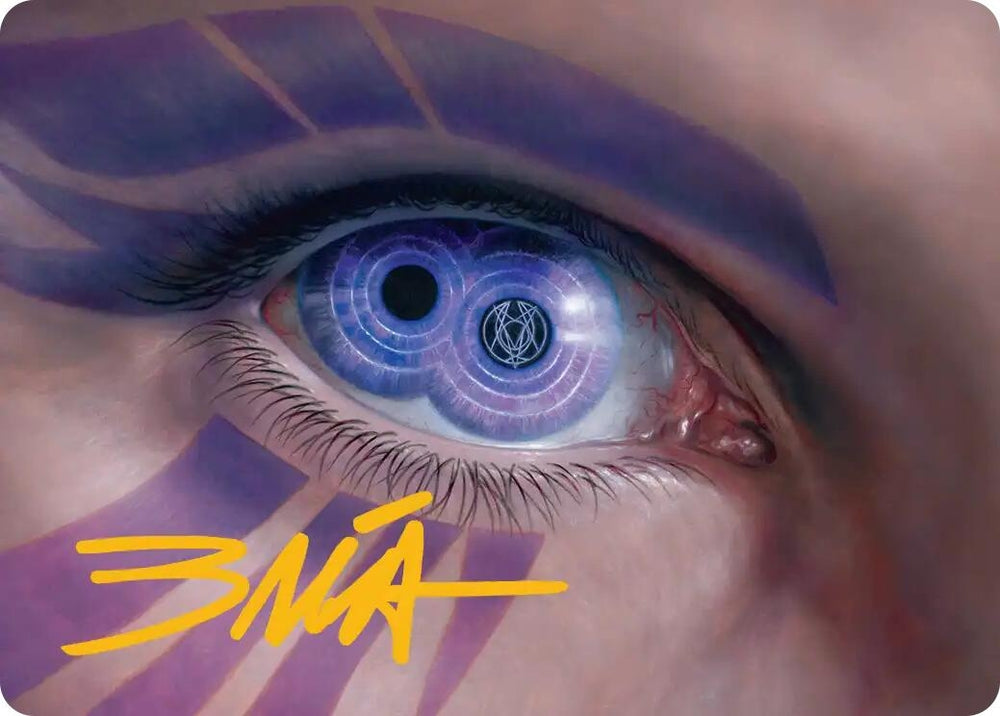 Image for Extrapolate the Impossible Art Card (Gold-Stamped Signature) [Art Series: Reality Fracture] (ASFRA) - Magic: The Gathering