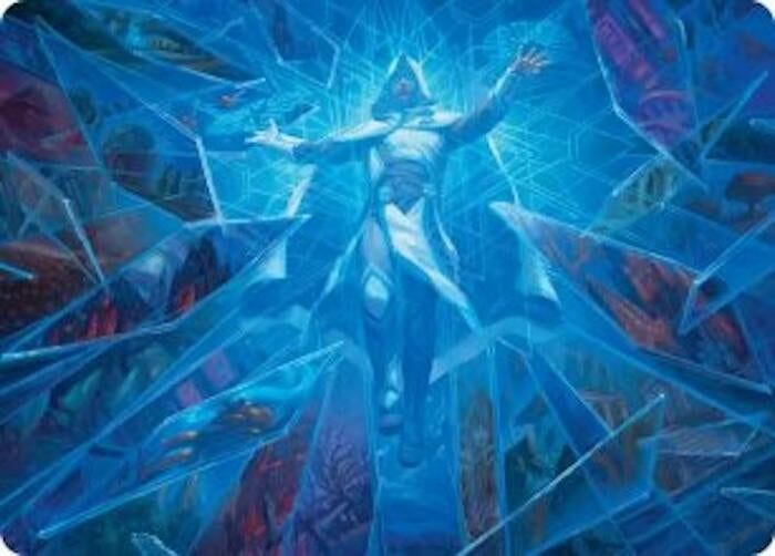 Image for Overwrite the Multiverse Art Card [Art Series: Reality Fracture] (ASFRA) - Magic: The Gathering