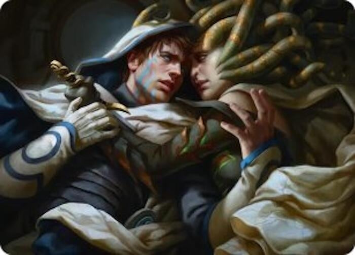 Image for Vraska's Final Mercy Art Card [Art Series: Reality Fracture] (ASFRA) - Magic: The Gathering