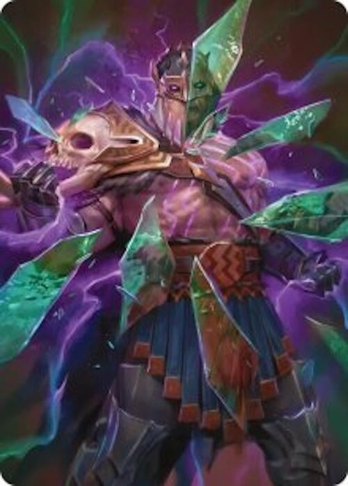 Image for Rise of the Deathbringer Art Card [Art Series: Reality Fracture] (ASFRA) - Magic: The Gathering