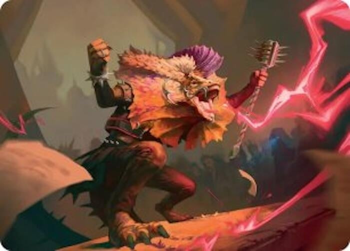 Image for Master of Barbs Art Card [Art Series: Reality Fracture] (ASFRA) - Magic: The Gathering