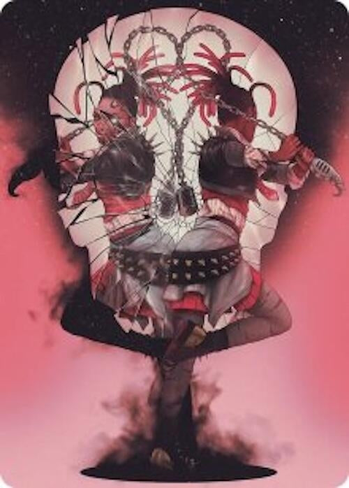 Image for Face Yourself Art Card [Art Series: Reality Fracture] (ASFRA) - Magic: The Gathering