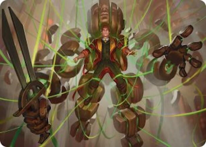Image for Tethermage's Advantage Art Card [Art Series: Reality Fracture] (ASFRA) - Magic: The Gathering