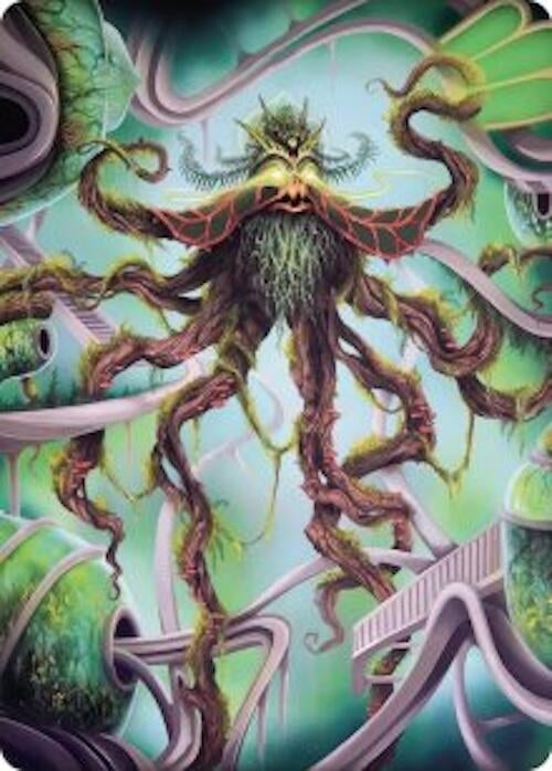 Image for Verdant Kraken Art Card [Art Series: Reality Fracture] (ASFRA) - Magic: The Gathering