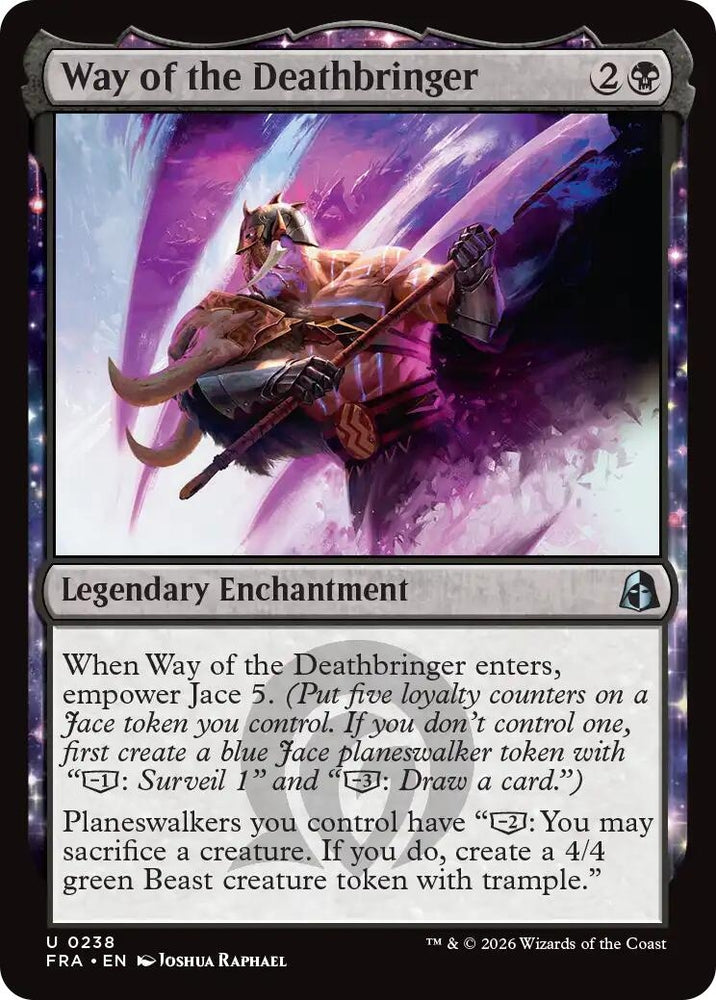 Image for Way of the Deathbringer (238) [Reality Fracture] (FRA) - Magic: The Gathering