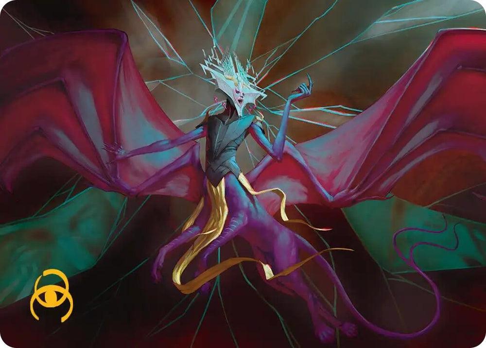 Image for Ingris Stingerquill Art Card (Gold-Stamped Signature) [Art Series: Reality Fracture] (ASFRA) - Magic: The Gathering