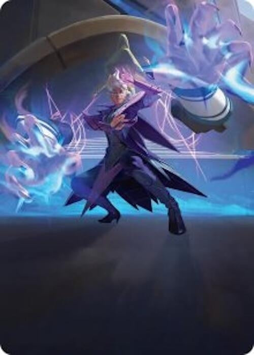 Image for Null Summoner Art Card [Art Series: Reality Fracture] (ASFRA) - Magic: The Gathering