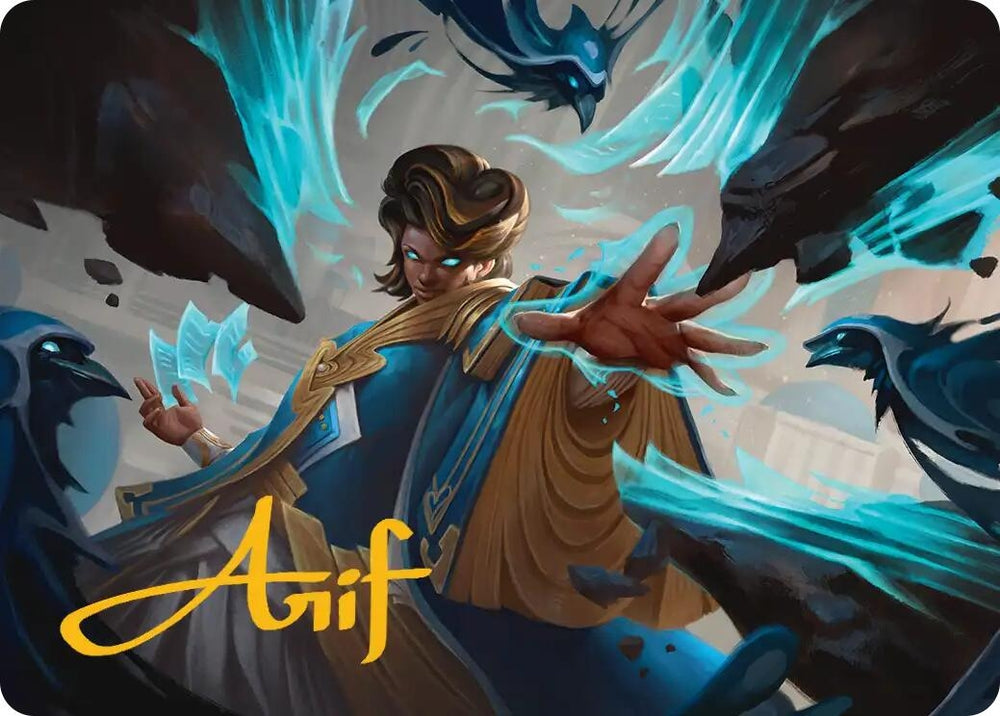 Image for Proctor of Potential Art Card (Gold-Stamped Signature) [Art Series: Reality Fracture] (ASFRA) - Magic: The Gathering