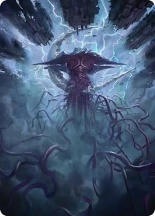 Image for Emrakul, the Exigent Doom Art Card [Art Series: Reality Fracture] (ASFRA) - Magic: The Gathering
