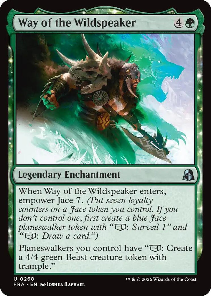 Image for Way of the Wildspeaker (268) [Reality Fracture] (FRA) - Magic: The Gathering