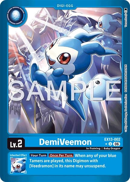 Image for DemiVeemon (Limited Foil) [Chivalrous XIII] (EX-13) - Digimon Card Game