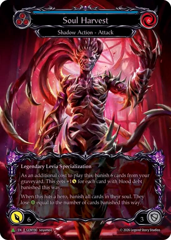 Image for Soul Harvest (Marvel) [GEM Pack 6] (GEM) - Flesh and Blood TCG