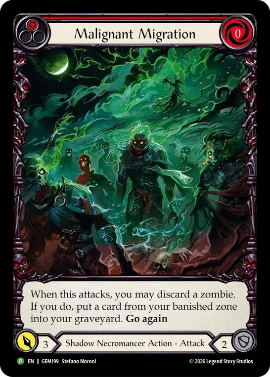 Image for Malignant Migration [GEM Pack 6] (GEM) - Flesh and Blood TCG