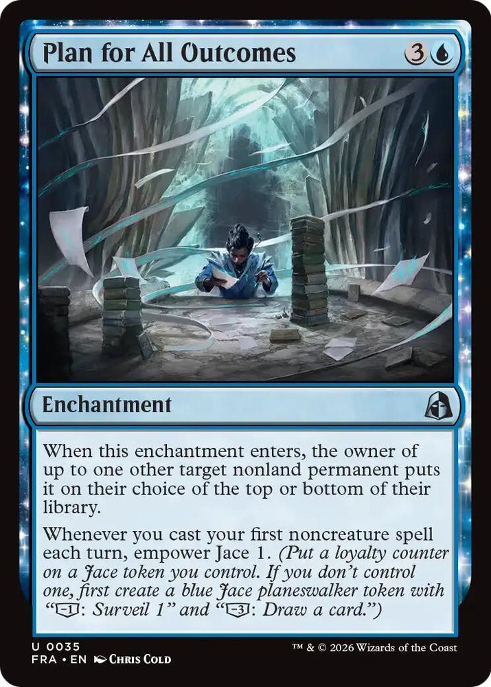 Image for Plan for All Outcomes (35) [Reality Fracture] (FRA) - Magic: The Gathering
