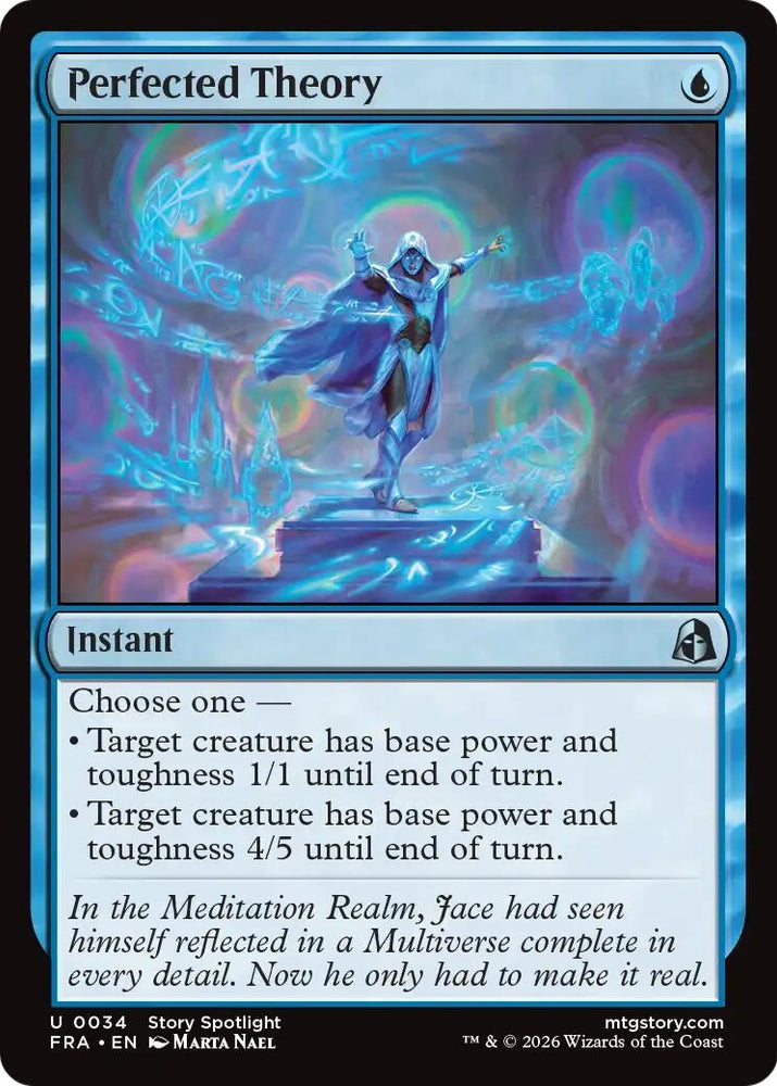 Image for Perfected Theory (34) [Reality Fracture] (FRA) - Magic: The Gathering