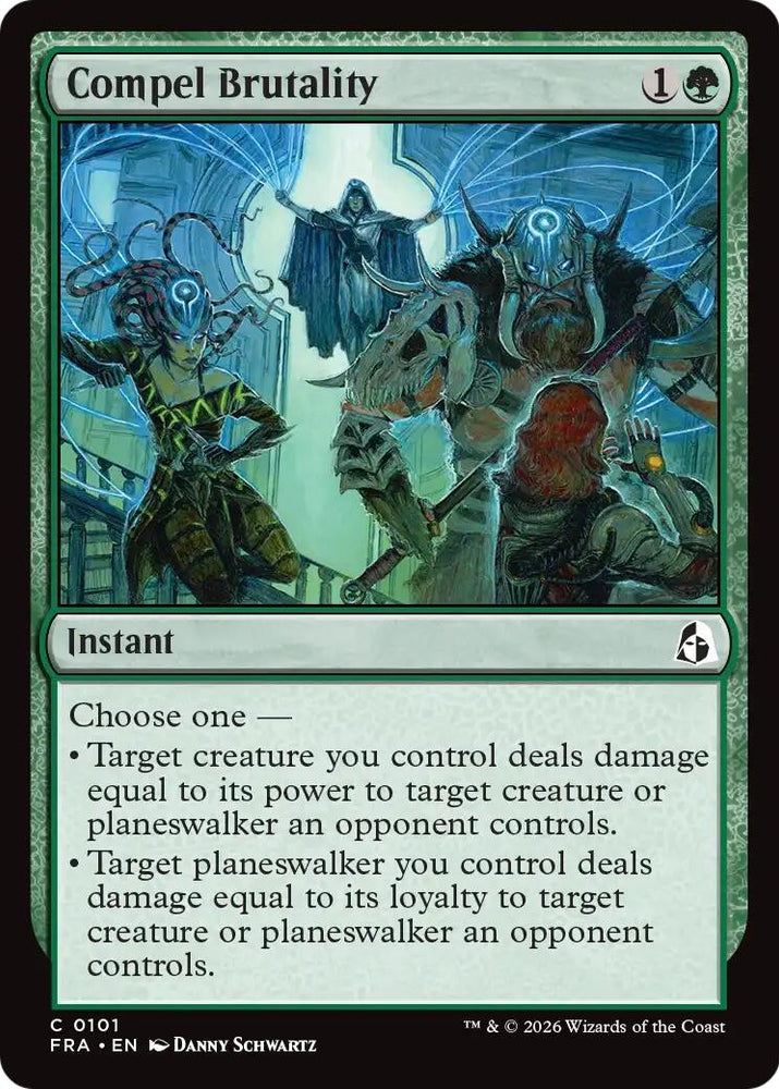 Image for Compel Brutality (101) [Reality Fracture] (FRA) - Magic: The Gathering