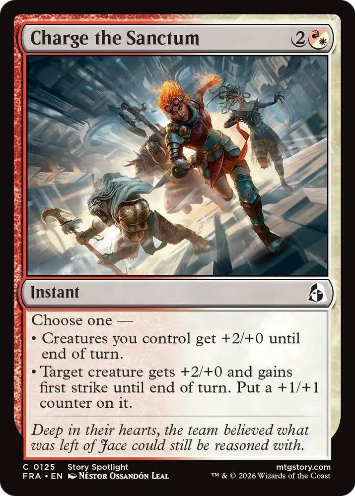Image for Charge the Sanctum (125) [Reality Fracture] (FRA) - Magic: The Gathering