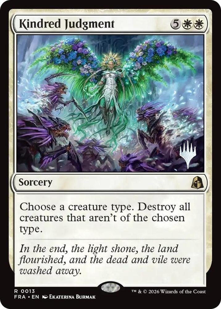 Image for Kindred Judgment [Promo Pack: Reality Fracture] (PPFRA) - Magic: The Gathering