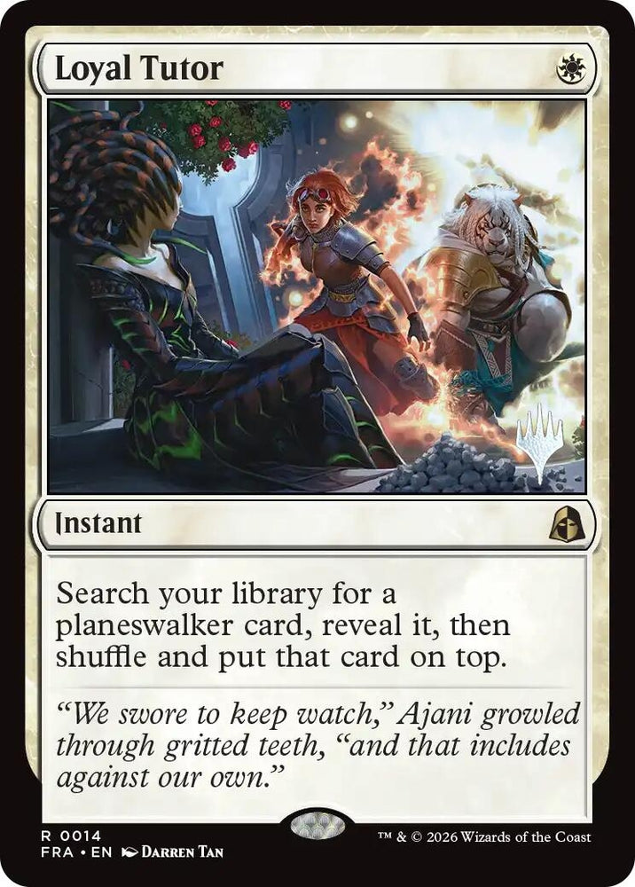 Image for Loyal Tutor [Promo Pack: Reality Fracture] (PPFRA) - Magic: The Gathering