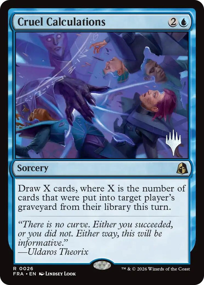 Image for Cruel Calculations [Promo Pack: Reality Fracture] (PPFRA) - Magic: The Gathering