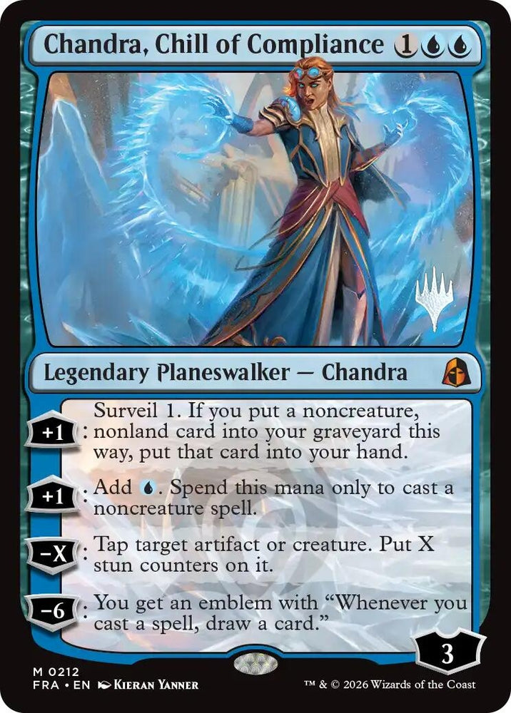 Image for Chandra, Chill of Compliance [Promo Pack: Reality Fracture] (PPFRA) - Magic: The Gathering