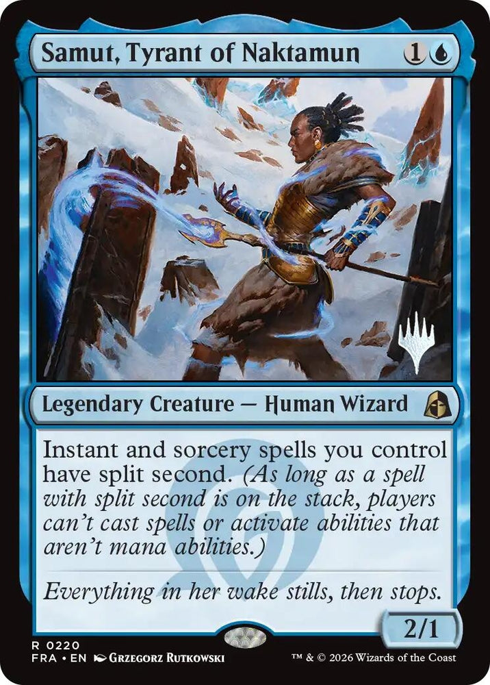 Image for Samut, Tyrant of Naktamun [Promo Pack: Reality Fracture] (PPFRA) - Magic: The Gathering