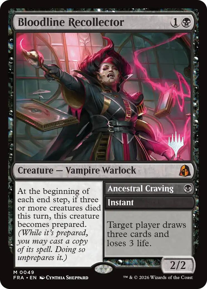 Image for Bloodline Recollector [Promo Pack: Reality Fracture] (PPFRA) - Magic: The Gathering