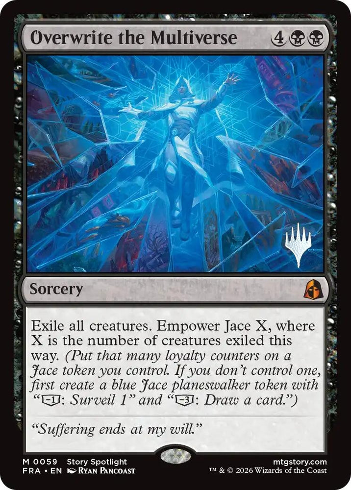 Image for Overwrite the Multiverse [Promo Pack: Reality Fracture] (PPFRA) - Magic: The Gathering