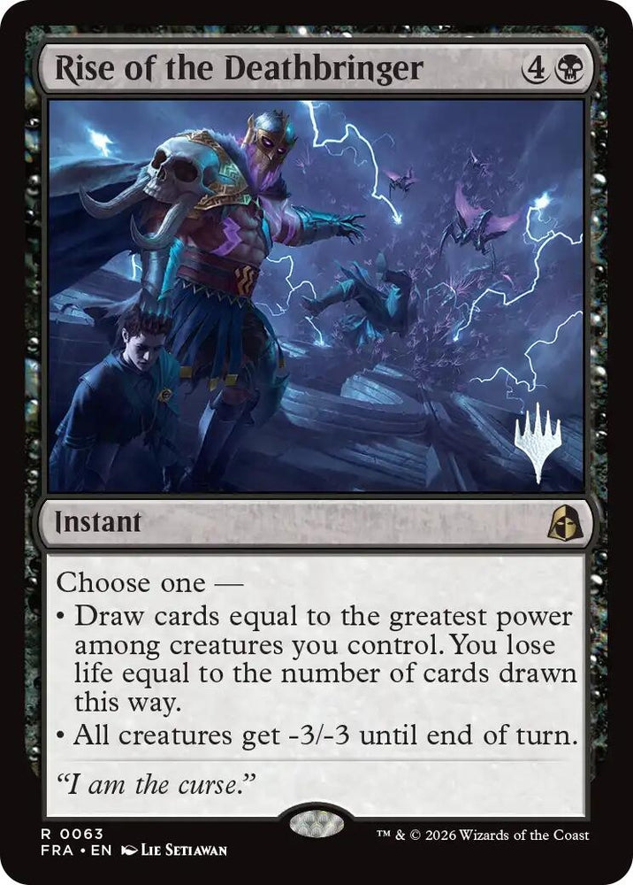 Image for Rise of the Deathbringer [Promo Pack: Reality Fracture] (PPFRA) - Magic: The Gathering