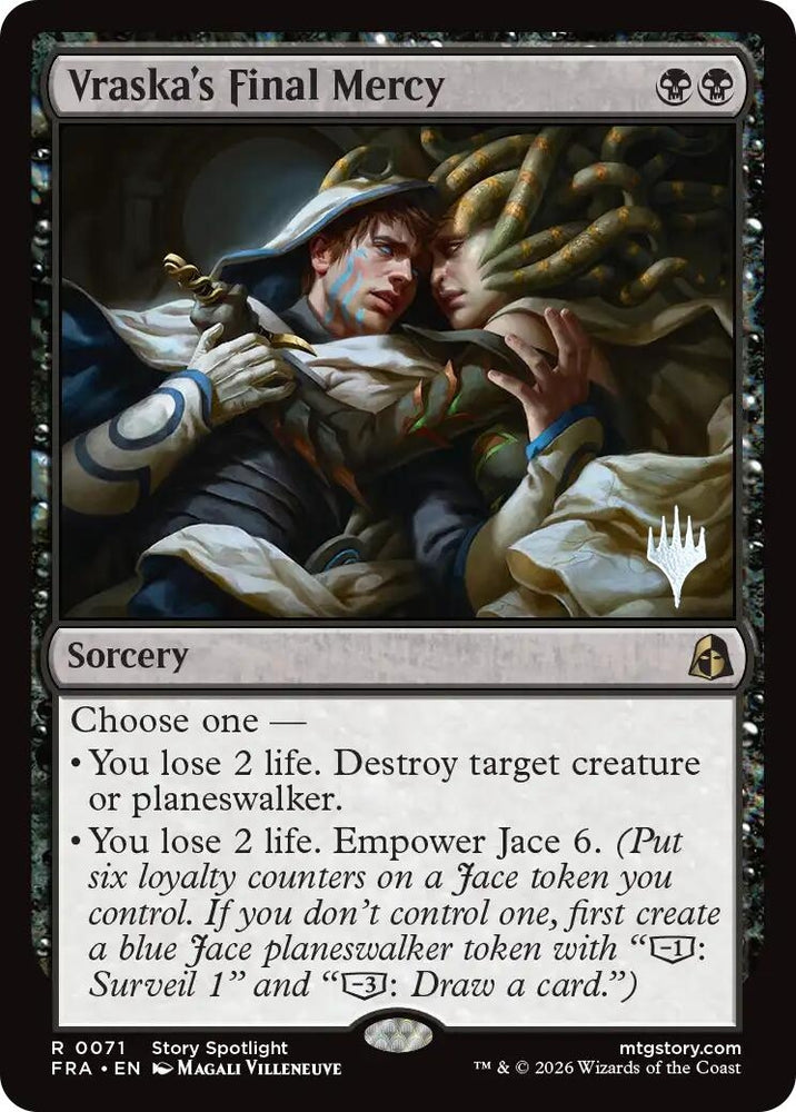 Image for Vraska's Final Mercy [Promo Pack: Reality Fracture] (PPFRA) - Magic: The Gathering