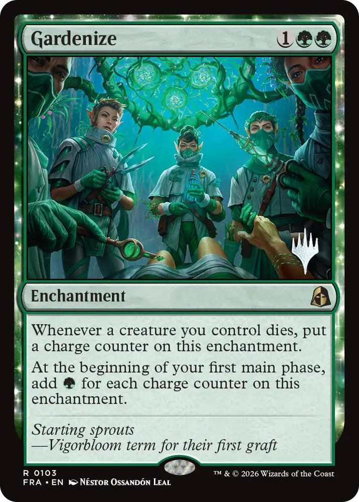Image for Gardenize [Promo Pack: Reality Fracture] (PPFRA) - Magic: The Gathering