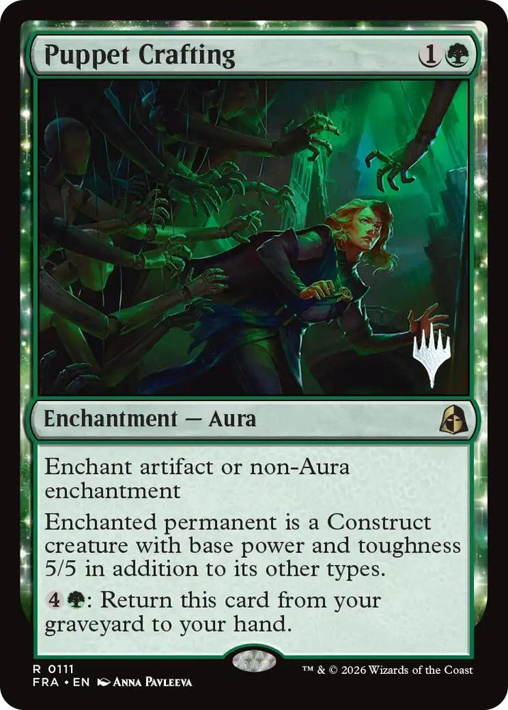 Image for Puppet Crafting [Promo Pack: Reality Fracture] (PPFRA) - Magic: The Gathering