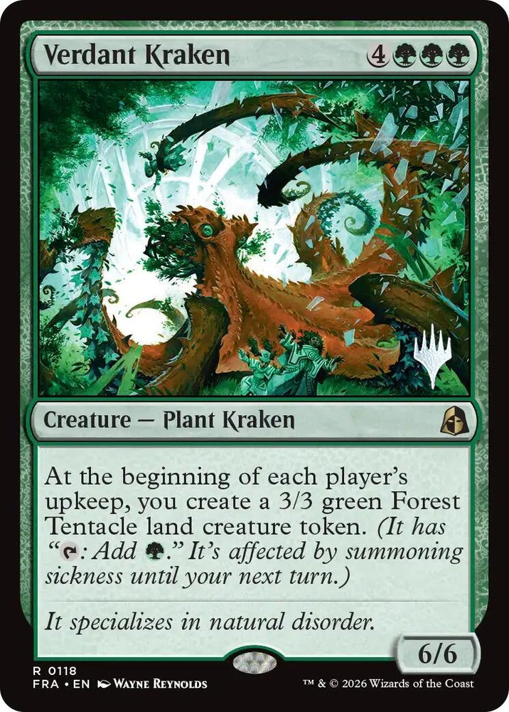 Image for Verdant Kraken [Promo Pack: Reality Fracture] (PPFRA) - Magic: The Gathering