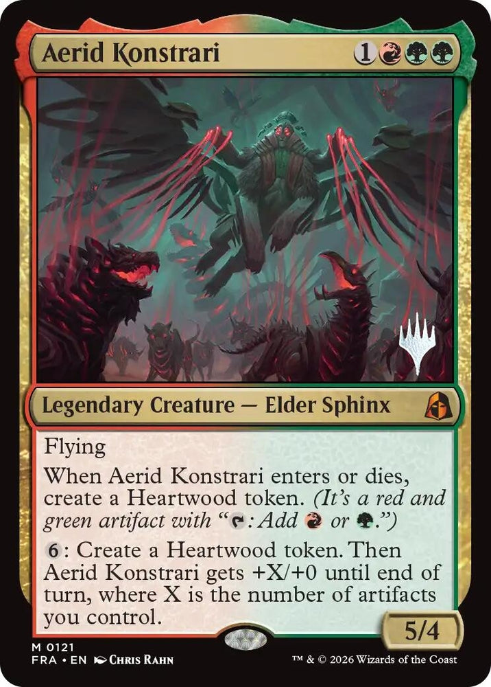 Image for Aerid Konstrari [Promo Pack: Reality Fracture] (PPFRA) - Magic: The Gathering