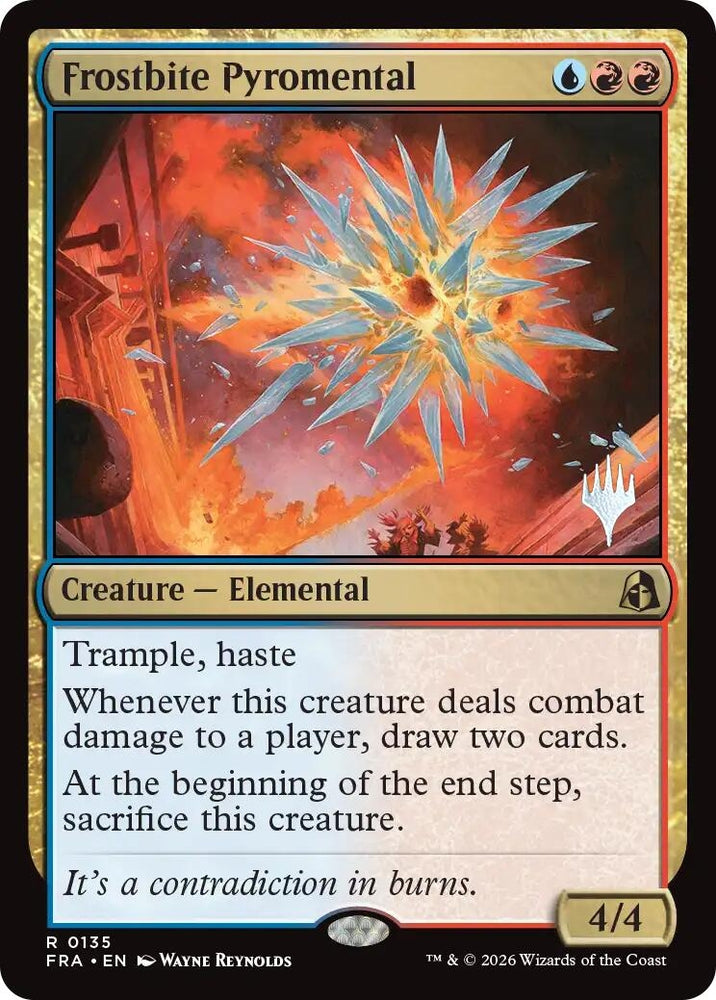 Image for Frostbite Pyromental [Promo Pack: Reality Fracture] (PPFRA) - Magic: The Gathering