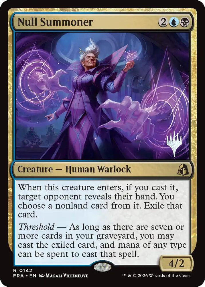 Image for Null Summoner [Promo Pack: Reality Fracture] (PPFRA) - Magic: The Gathering