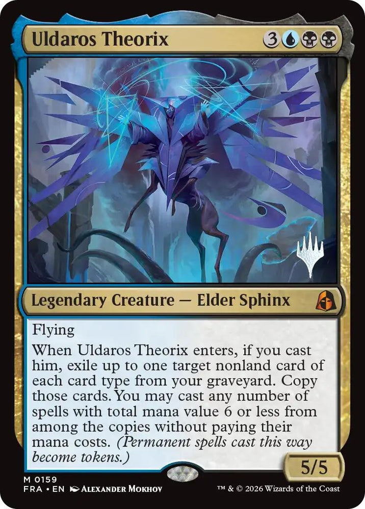 Image for Uldaros Theorix [Promo Pack: Reality Fracture] (PPFRA) - Magic: The Gathering
