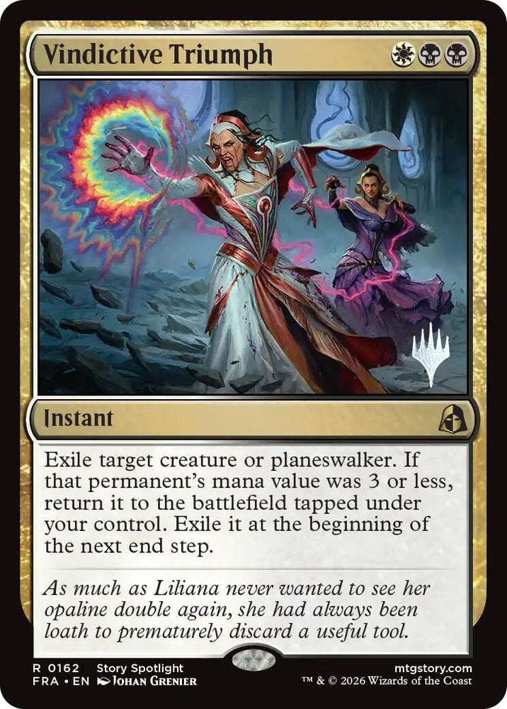 Image for Vindictive Triumph [Promo Pack: Reality Fracture] (PPFRA) - Magic: The Gathering