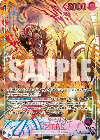 Image for Usopp (Flame-Flame Fruit Coliseum) [One Piece Promotion Cards] (OP-PR) - One Piece Card Game